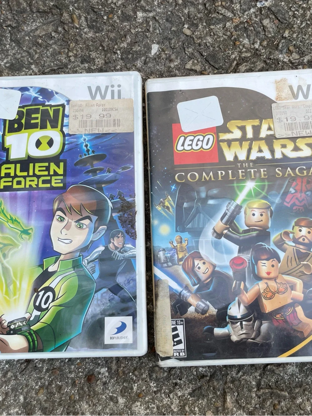 Lego Star Wars The Complete Saga Wii - Black, Gold, Blue Cover